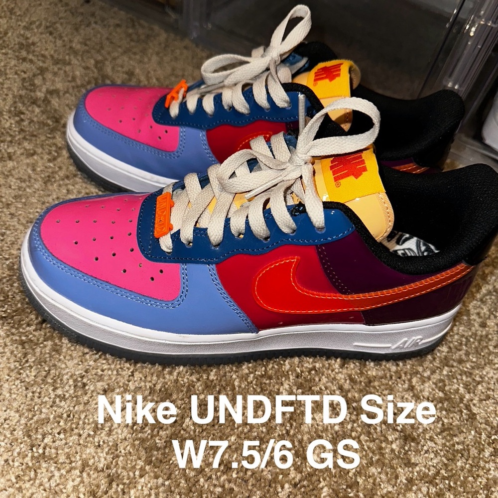 Nike UNDFTD Multicolor Sneakers